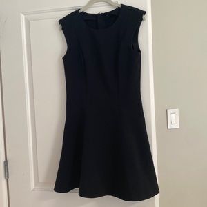 Black H&M dress with flare skirt